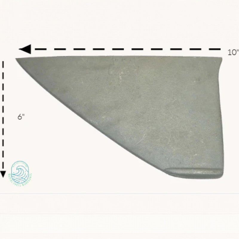 New Skeg Depot _ Mercury & Mariner Full Bullet Modified S-3 2-Stroke Straight Back Replacement Outboard Skeg