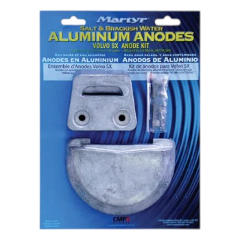 New Techno Seal _ Volvo Penta Anode, Kit, Part # SXKIT