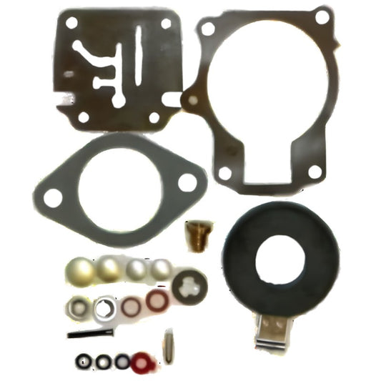 New WSM/ Johnson / Evinrude 20 - 75 HP Carburetor Kit w/ Float OEM # 0383317