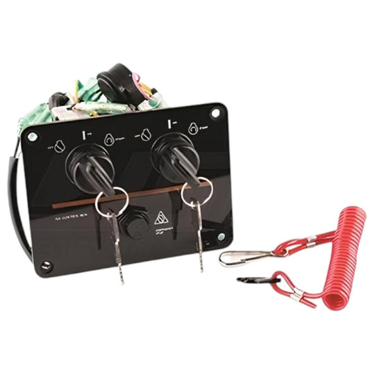 New WSM _ Yamaha Dual Outboard Binnacle Key Switch Unit