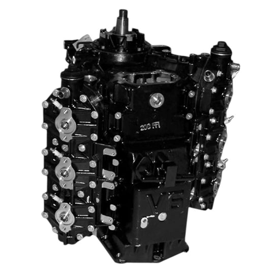Remanufactured OBR / Johnson & Evinrude 2001-2005 200/225/250 HP V6 90° Ficht Powerhead