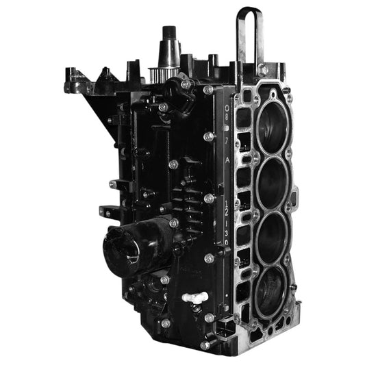 Remanufactured OBR / Mercury & Mariner 2001-2023 40/50/60 HP 4-CYL 4-Stroke Carbureted/EFI Short Block